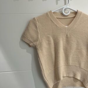 Cute soft knit V-neck
